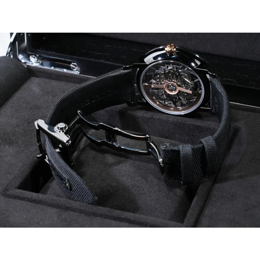 ジャケドロー グランセコンド スケルトン Ref.J003525540 ブラックセラミック スケルトン文字盤 | JAQUET DROZ | 07