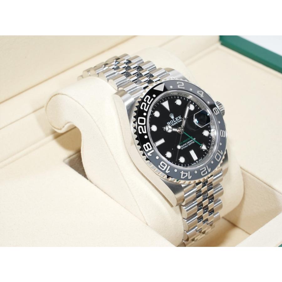 ロレックス GMTマスターII Ref.126710GRNR ステンレススチール ブラック文字盤 ジュビリーブレスレット | GMTマスター | 04