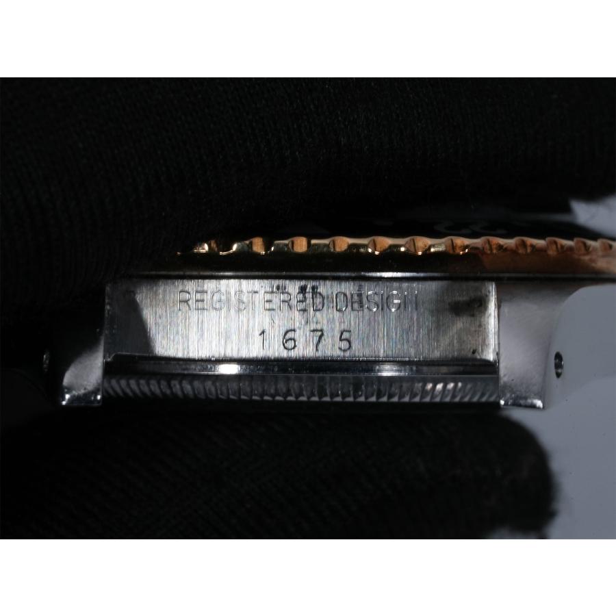 ロレックス GMTマスター Ref.1675/3 ステンレススチール/イエローゴールド ブラック文字盤 ジュビリーブレスレット | GMTマスター | 09