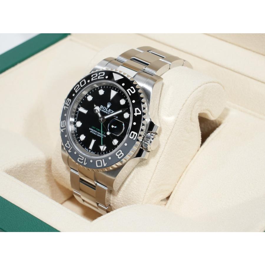 ロレックス GMTマスターII Ref.126710GRNR ステンレススチール ブラック文字盤 オイスターブレスレット | GMTマスター | 03