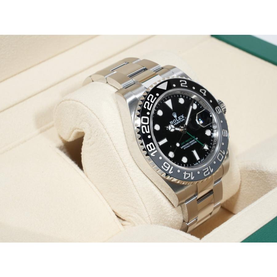 ロレックス GMTマスターII Ref.126710GRNR ステンレススチール ブラック文字盤 オイスターブレスレット | GMTマスター | 04