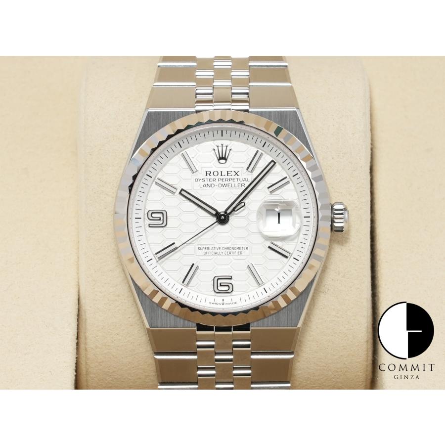 ロレックス ランドドゥエラー Ref.127234 ステンレススチール/ホワイトゴールド ホワイト文字盤 ジュビリーブレスレット | ROLEX
