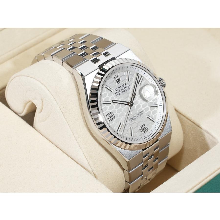 ロレックス ランドドゥエラー Ref.127234 ステンレススチール/ホワイトゴールド ホワイト文字盤 ジュビリーブレスレット | ROLEX | 04