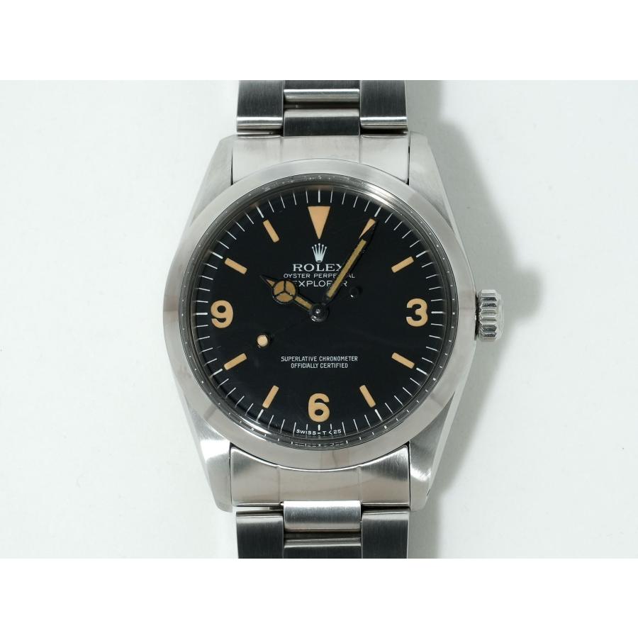 ロレックス エクスプローラーI Ref.1016 SS ブラック文字盤 | エクスプローラー（ROLEX） | 01