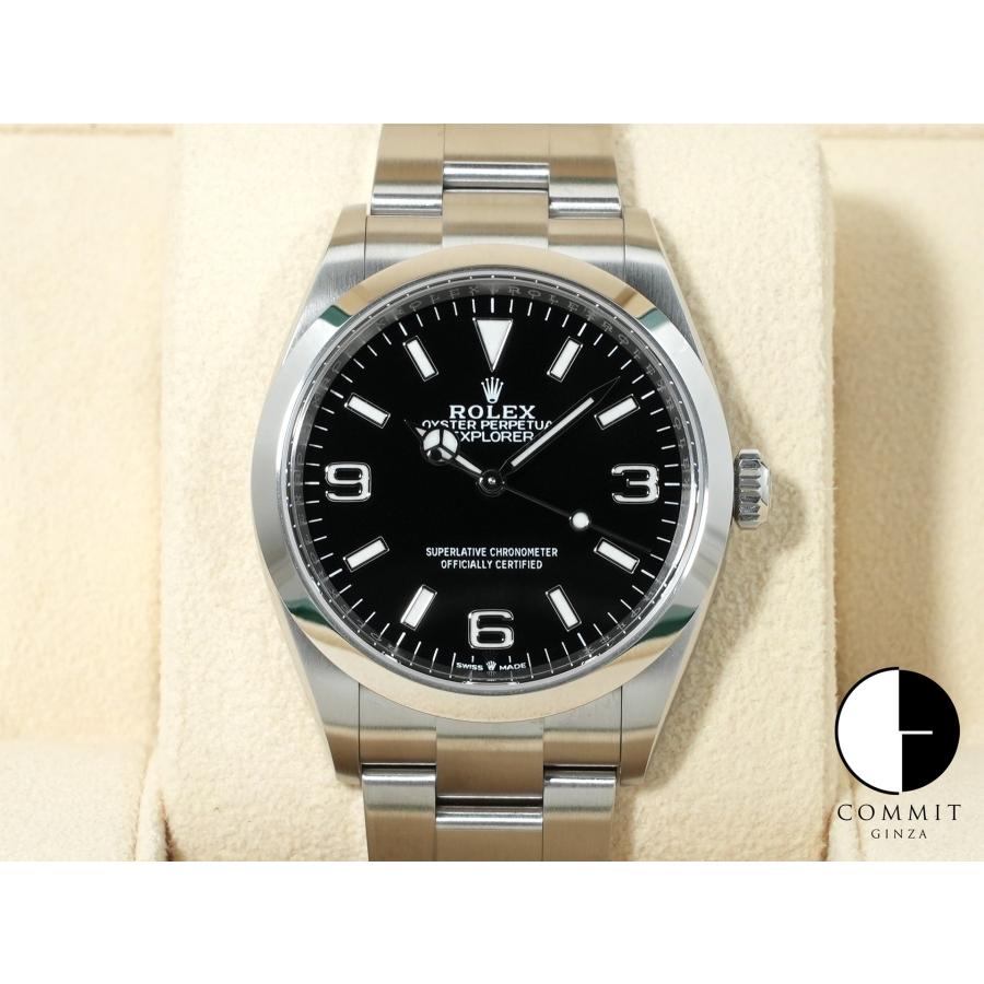 ロレックス エクスプローラー36 Ref.124270 ステンレススチール ブラック文字盤 オイスターブレスレット | エクスプローラー（ROLEX）