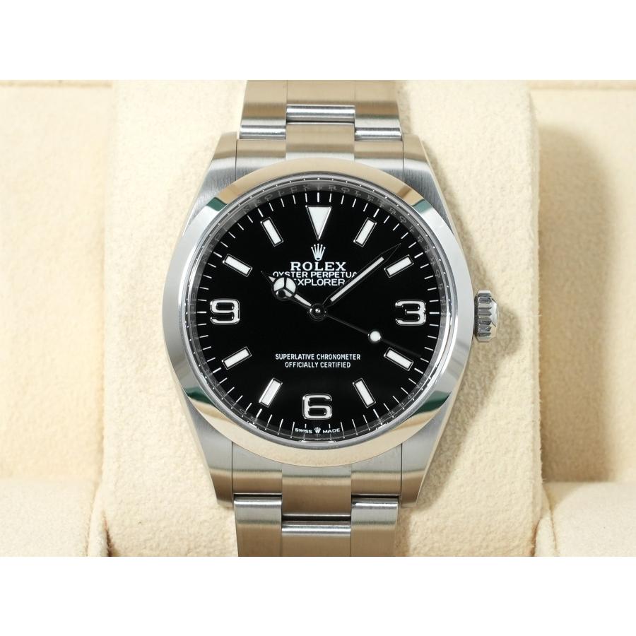 ロレックス エクスプローラー36 Ref.124270 ステンレススチール ブラック文字盤 オイスターブレスレット | エクスプローラー（ROLEX） | 01