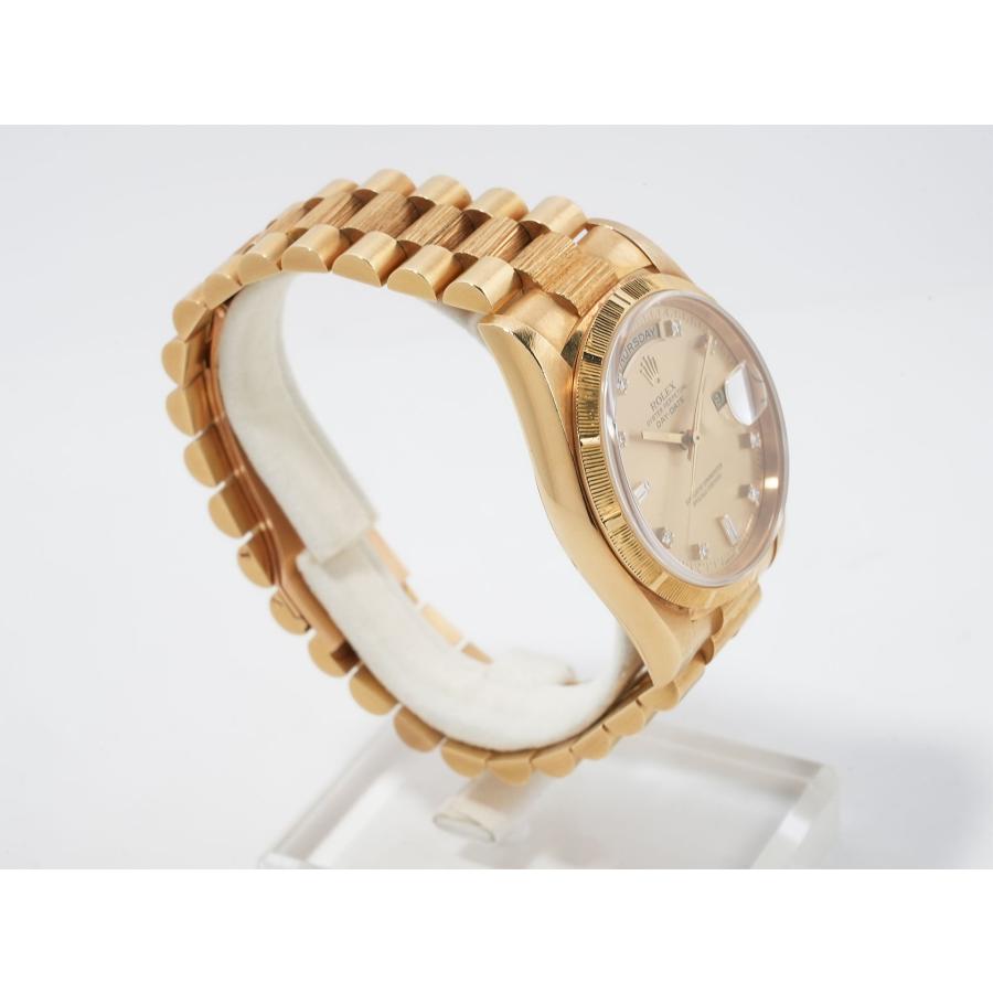 ロレックス デイデイト Ref.18248A イエローゴールド シャンパンゴールド文字盤 | デイデイト | 04