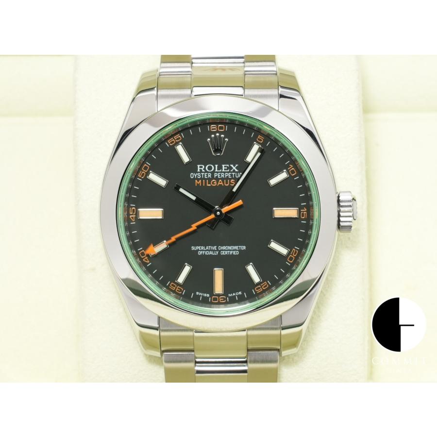 ロレックス ミルガウス Ref.116400GV ステンレススチール ブラック文字盤 | ミルガウス