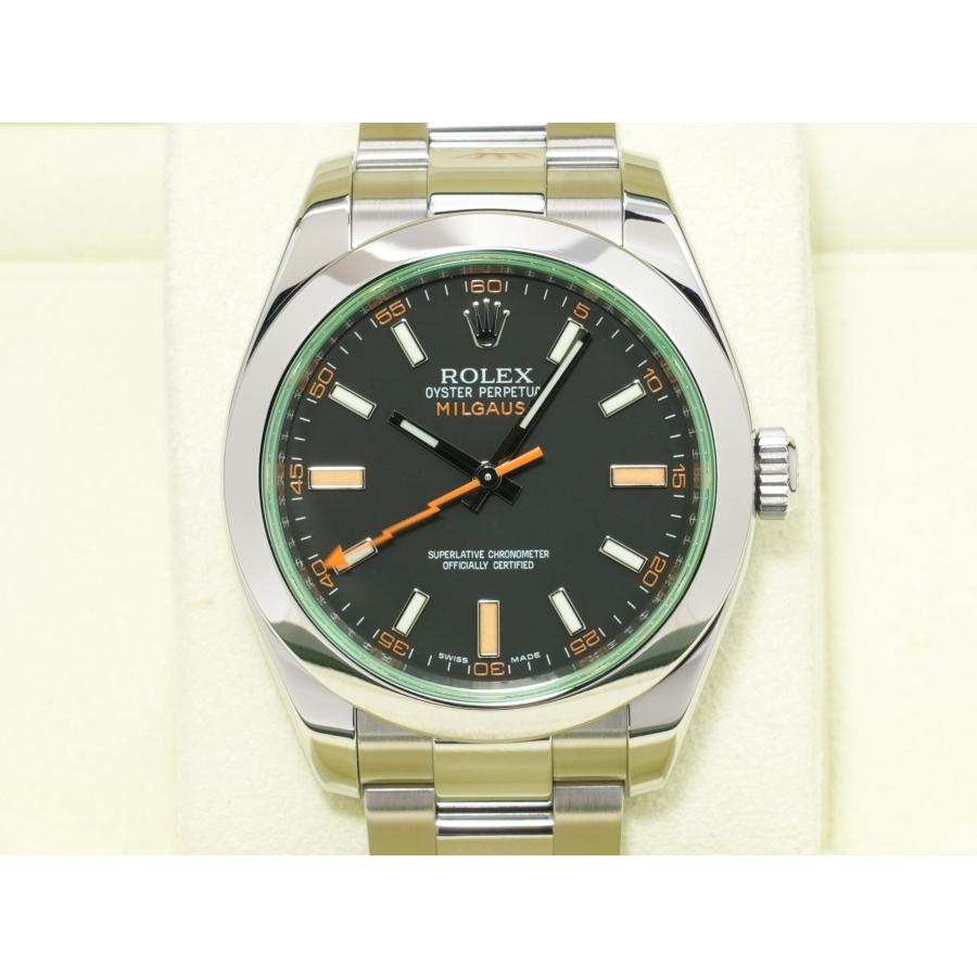 ロレックス ミルガウス Ref.116400GV ステンレススチール ブラック文字盤 | ミルガウス | 01