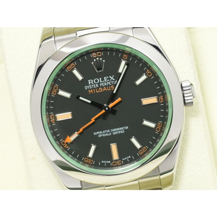 ロレックス ミルガウス Ref.116400GV ステンレススチール ブラック文字盤 | ミルガウス | 02