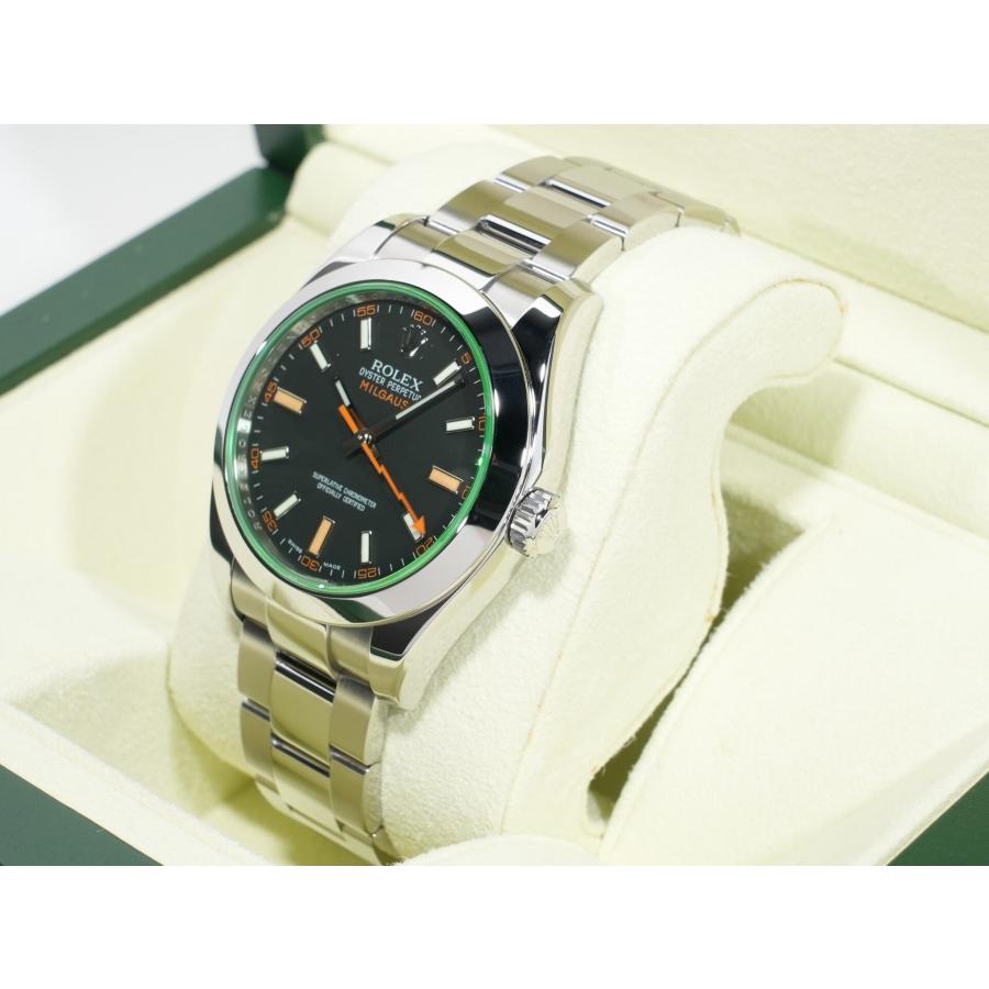 ロレックス ミルガウス Ref.116400GV ステンレススチール ブラック文字盤 | ミルガウス | 03