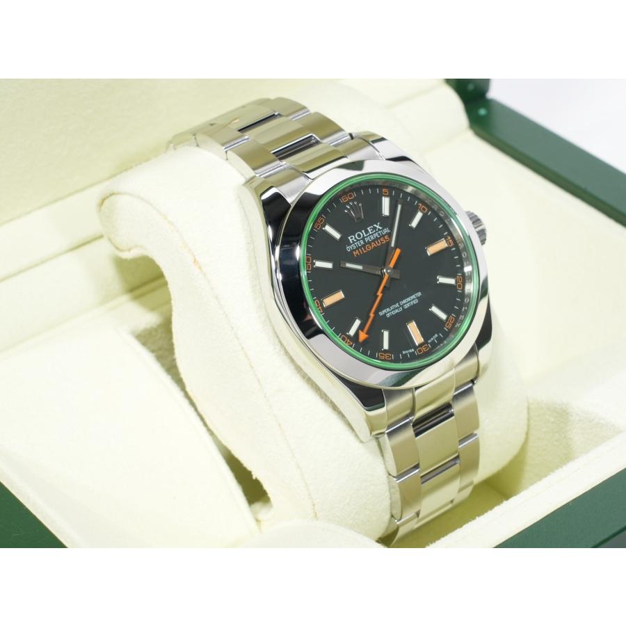 ロレックス ミルガウス Ref.116400GV ステンレススチール ブラック文字盤 | ミルガウス | 04