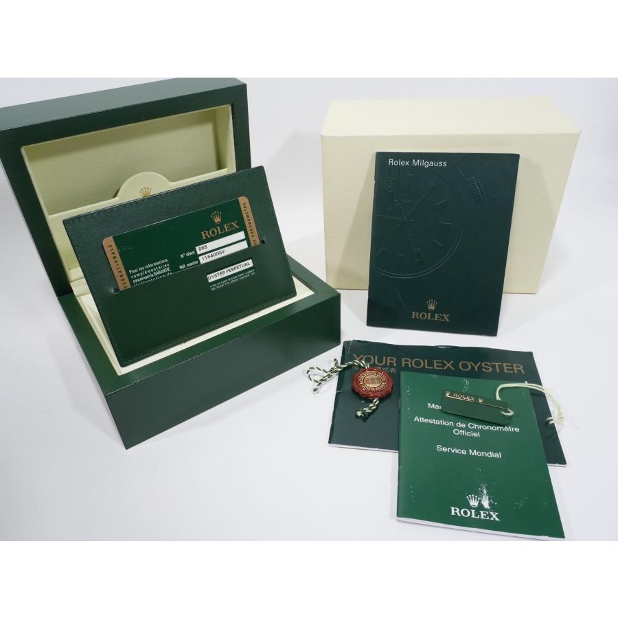 ロレックス ミルガウス Ref.116400GV ステンレススチール ブラック文字盤 | ミルガウス | 09