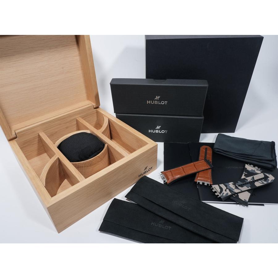 ウブロ スクエアバン ウニコ ブラックマジック Ref.821.CI.0170.RX ブラックセラミック スケルトン文字盤 | HUBLOT | 08