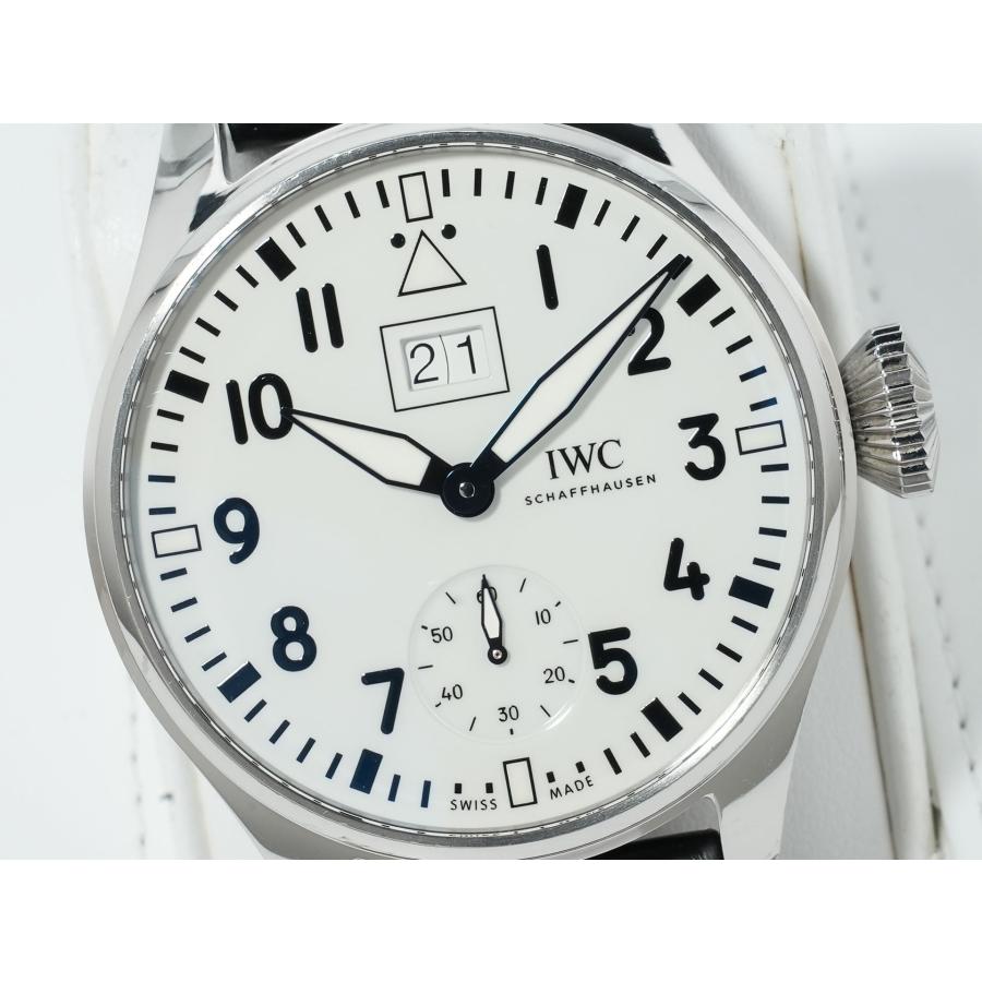 IWC ビッグパイロットウォッチ ビッグデイト 150 イヤーズ Ref.IW510504 SS ホワイト文字盤 | IWC SCHAFFHAUSEN | 02