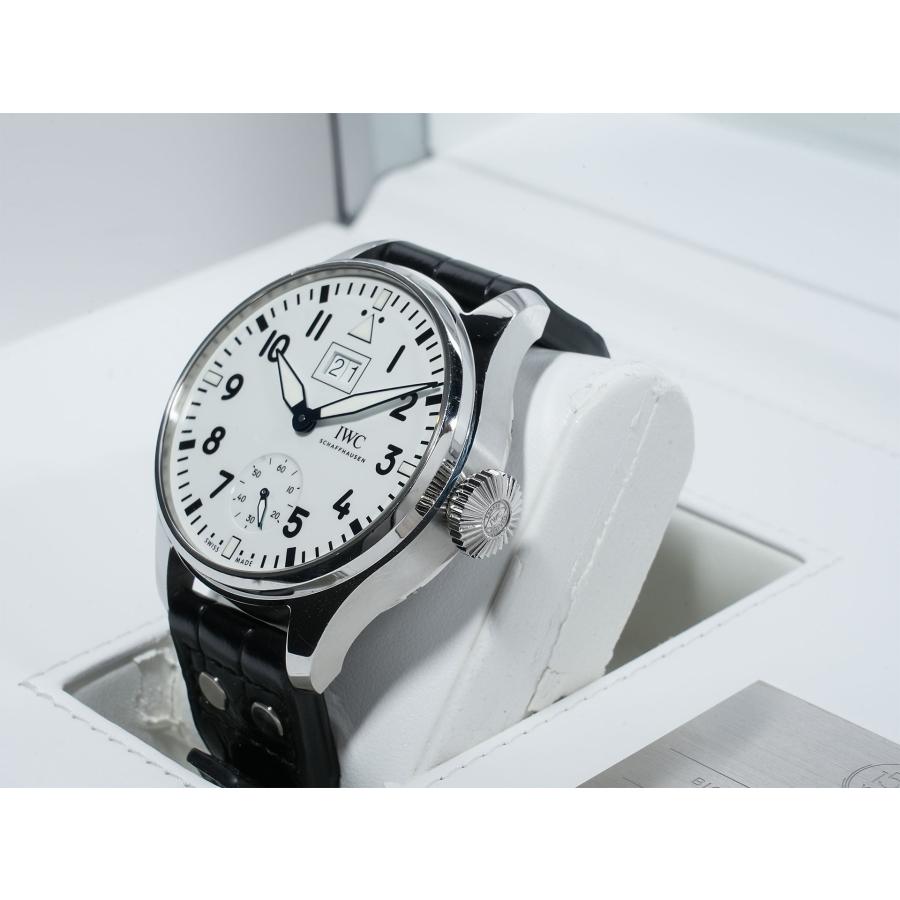 IWC ビッグパイロットウォッチ ビッグデイト 150 イヤーズ Ref.IW510504 SS ホワイト文字盤 | IWC SCHAFFHAUSEN | 03