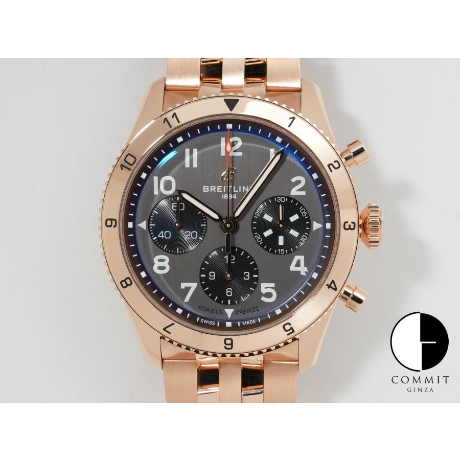 ブライトリング クラシック アヴィ クロノグラフ 42 P-51 マスタング Ref.R233801A1B1R1 レッドゴールド グレー文字盤 | ブライトリング