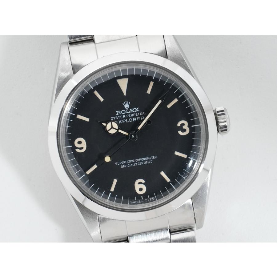 ロレックス エクスプローラーI Ref.1016 ステンレススチール ブラック文字盤 | エクスプローラー（ROLEX） | 02