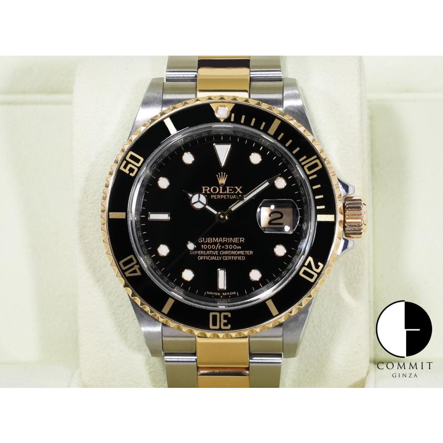 ロレックス サブマリーナー デイト Ref.16613LN SS/YG ブラック文字盤 | サブマリーナー