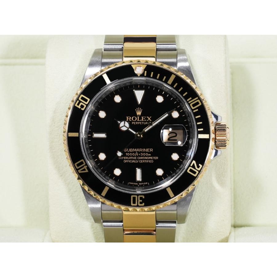 ロレックス サブマリーナー デイト Ref.16613LN SS/YG ブラック文字盤 | サブマリーナー | 01