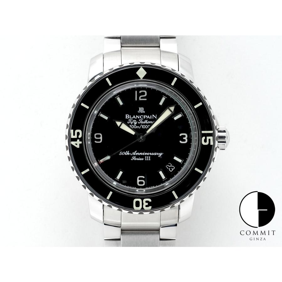 ブランパン フィフティ ファゾムス 50th Ref.2200A-1130-71 ステンレススチール ブラック文字盤 | BLANCPAIN
