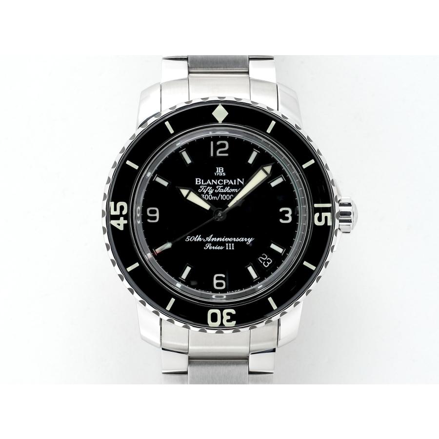 ブランパン フィフティ ファゾムス 50th Ref.2200A-1130-71 ステンレススチール ブラック文字盤 | BLANCPAIN | 01