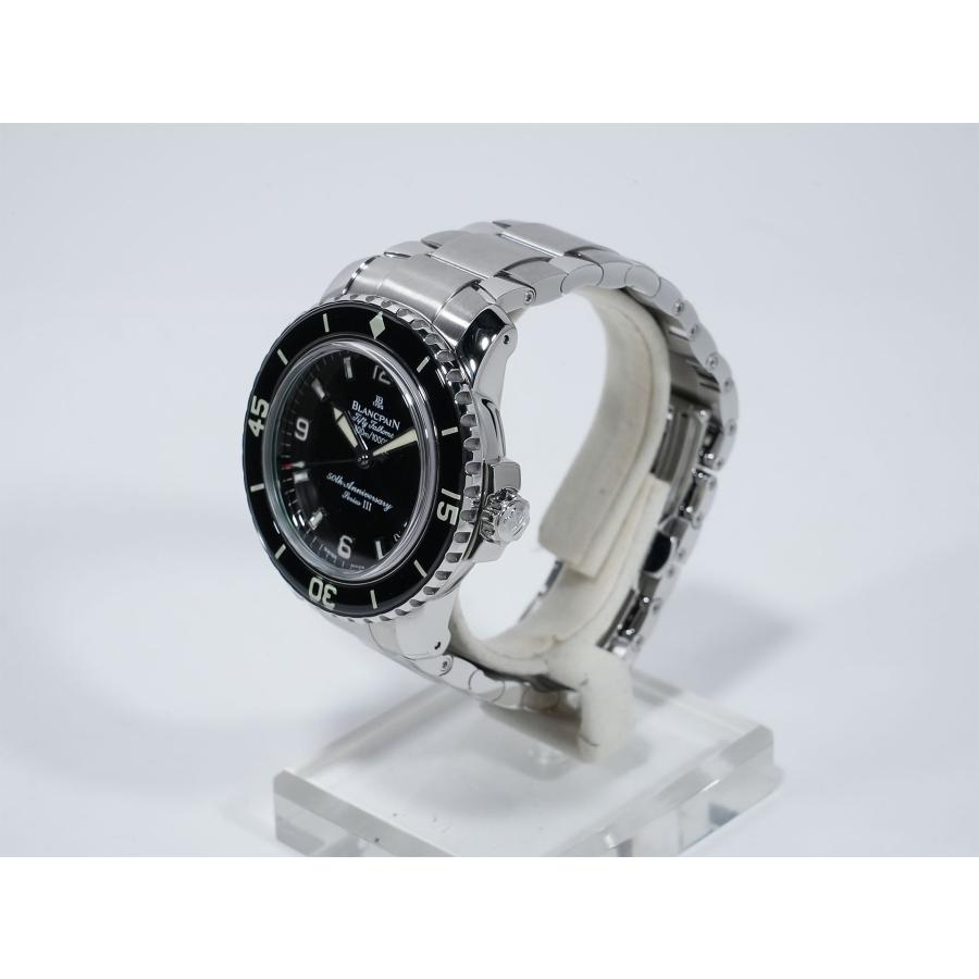 ブランパン フィフティ ファゾムス 50th Ref.2200A-1130-71 ステンレススチール ブラック文字盤 | BLANCPAIN | 03