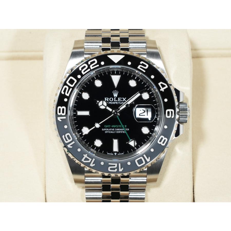 ロレックス GMTマスターII Ref.126710GRNR ステンレススチール ブラック文字盤 ジュビリーブレスレット | GMTマスター | 01