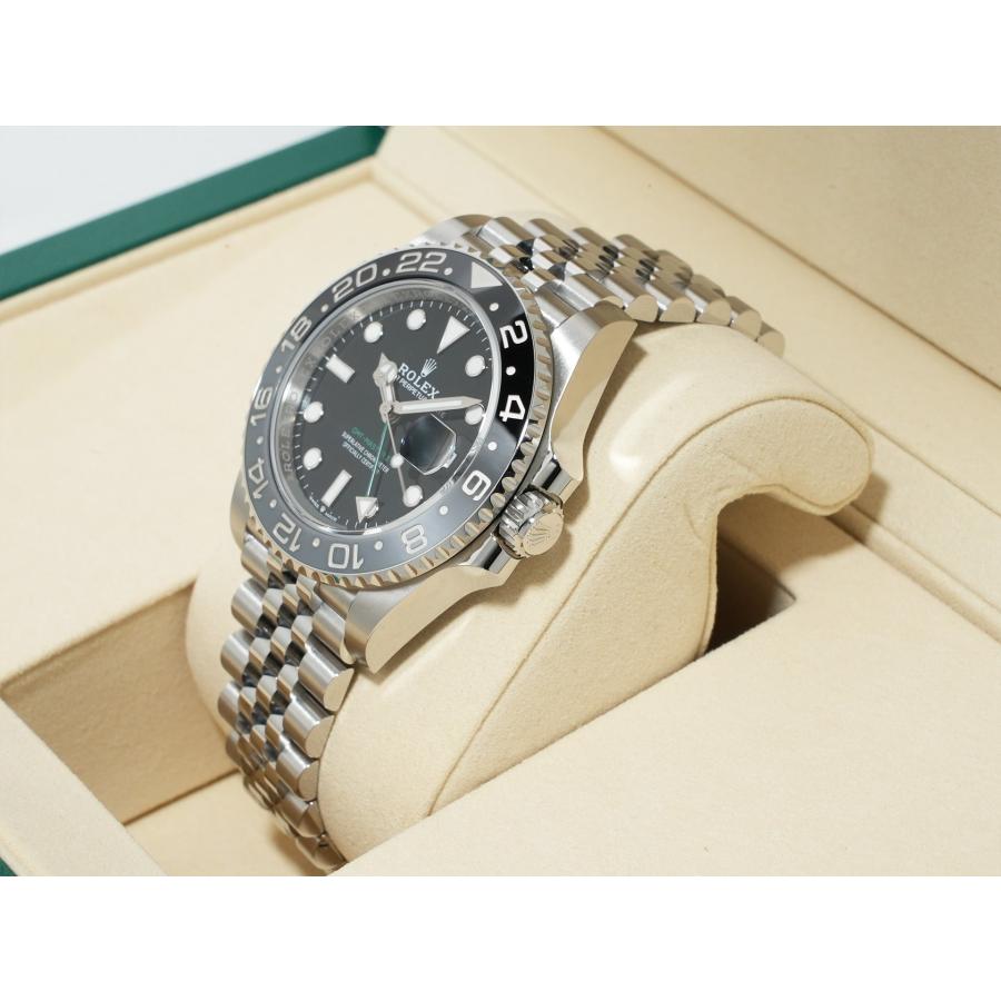 ロレックス GMTマスターII Ref.126710GRNR ステンレススチール ブラック文字盤 ジュビリーブレスレット | GMTマスター | 03