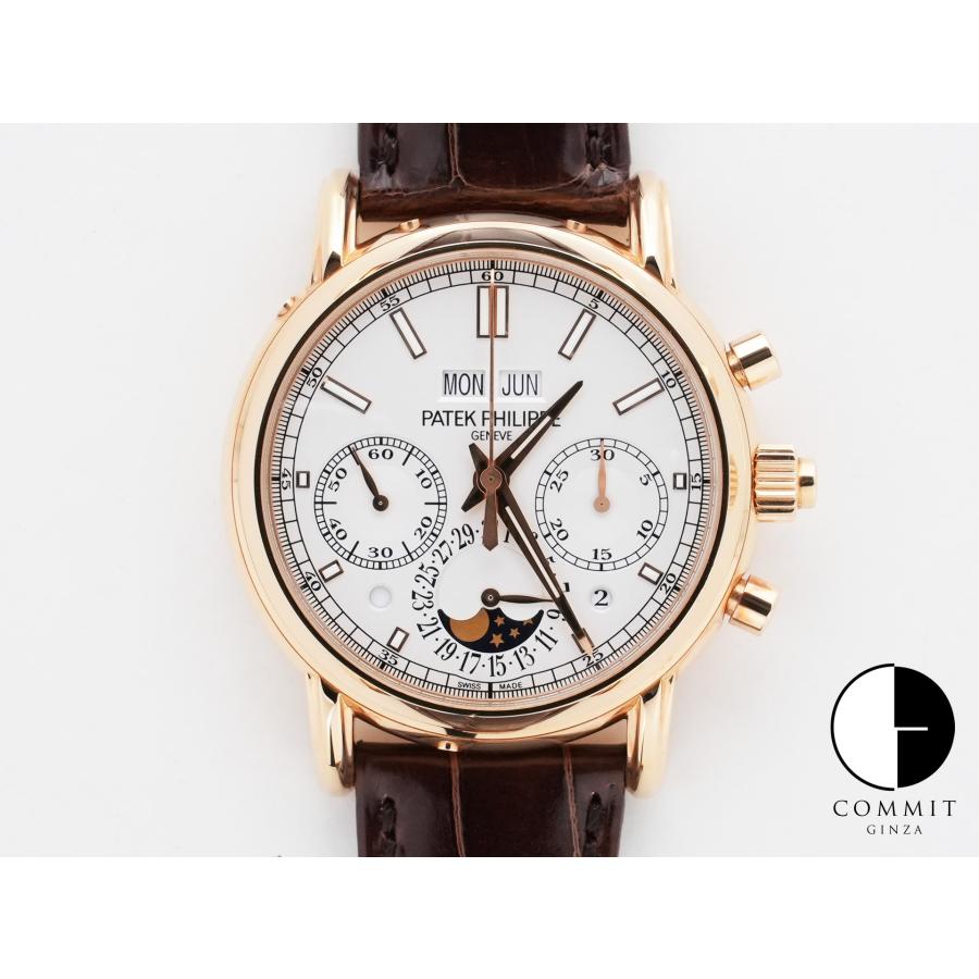 パテックフィリップ パーペチュアルカレンダー スプリットセコンド クロノグラフ Ref.5204R-001 RG シルバー文字盤 | PATEK PHILIPPE