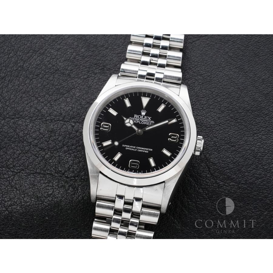 ロレックス エクスプローラーI Ref.14270 ステンレススチール ブラック文字盤 オイスターブレスレット | エクスプローラー（ROLEX） | 10