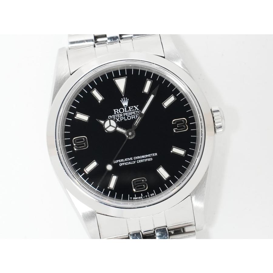ロレックス エクスプローラーI Ref.14270 ステンレススチール ブラック文字盤 オイスターブレスレット | エクスプローラー（ROLEX） | 02