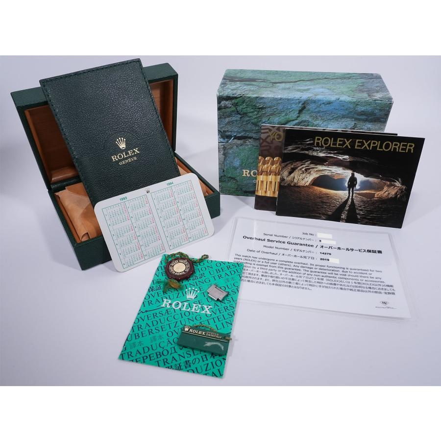 ロレックス エクスプローラーI Ref.14270 SS ブラック文字盤 | エクスプローラー（ROLEX） | 09