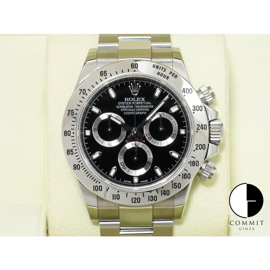 ロレックス デイトナ Ref.116520 ステンレススチール ブラック文字盤 | コスモグラフ デイトナ