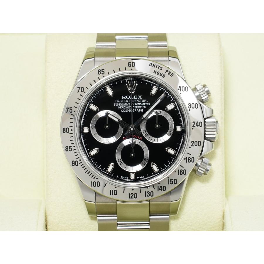 ロレックス デイトナ Ref.116520 ステンレススチール ブラック文字盤 | コスモグラフ デイトナ | 01