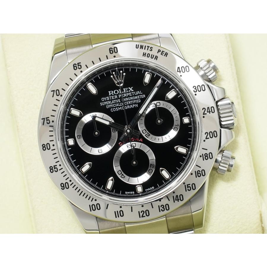ロレックス デイトナ Ref.116520 ステンレススチール ブラック文字盤 | コスモグラフ デイトナ | 02