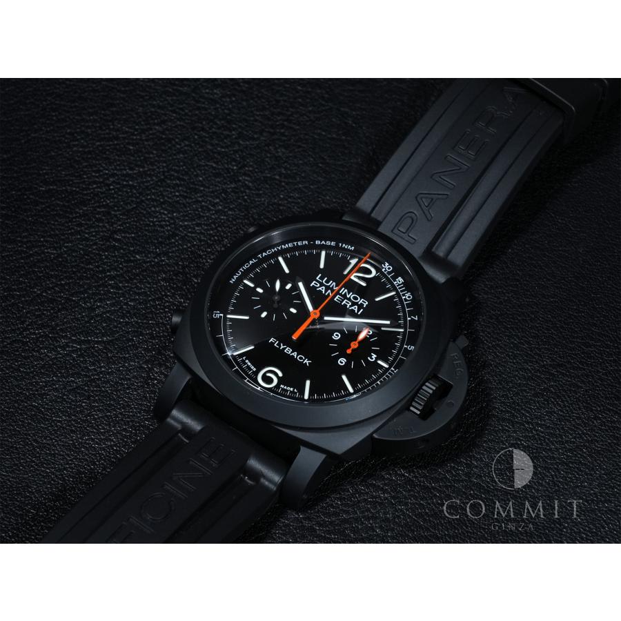 パネライ ルミノール クロノグラフ フライバック セラミカ Ref.PAM01298 CE ブラック文字盤 | OFFICINE PANERAI | 12