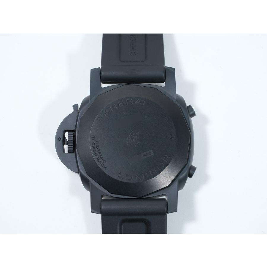 パネライ ルミノール クロノグラフ フライバック セラミカ Ref.PAM01298 CE ブラック文字盤 | OFFICINE PANERAI | 06