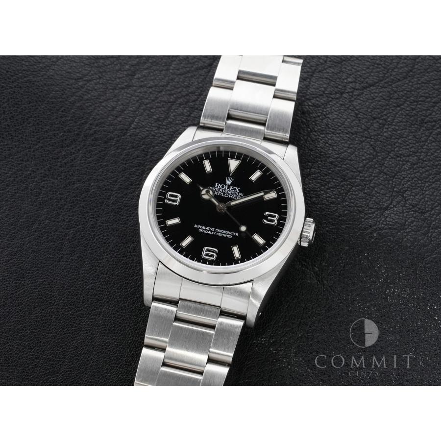 ロレックス エクスプローラーI Ref.14270 ステンレススチール ブラック文字盤 オイスターブレスレット | エクスプローラー（ROLEX） | 10