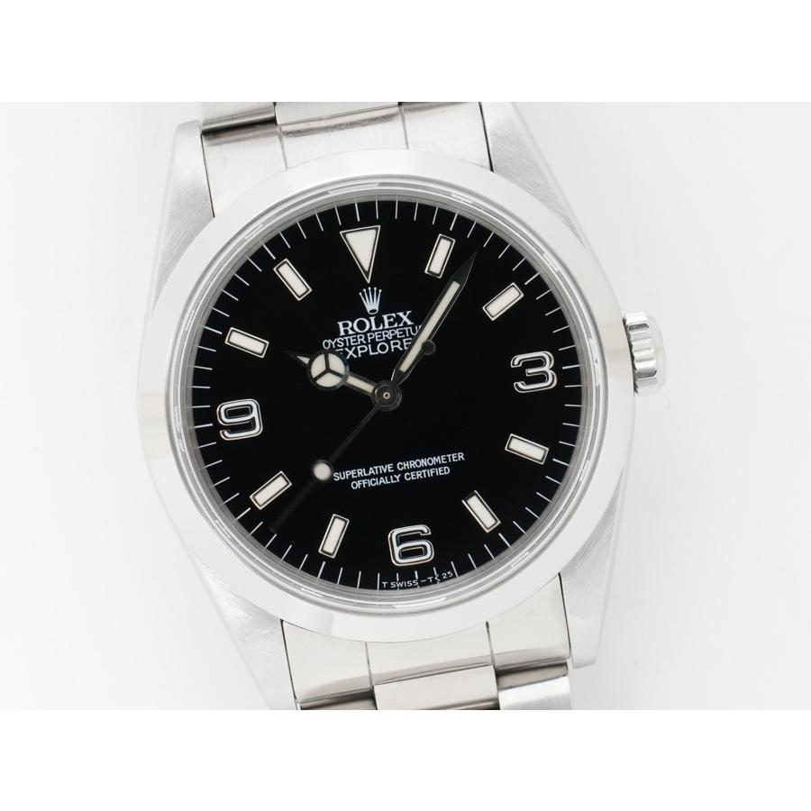 ロレックス エクスプローラーI Ref.14270 ステンレススチール ブラック文字盤 オイスターブレスレット | エクスプローラー（ROLEX） | 02