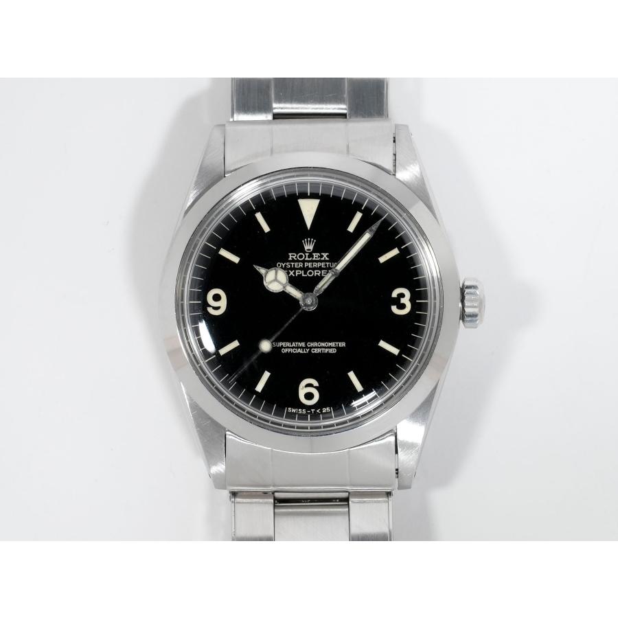 ロレックス エクスプローラーI Ref.1016 ステンレススチール ブラック文字盤 | エクスプローラー（ROLEX） | 01