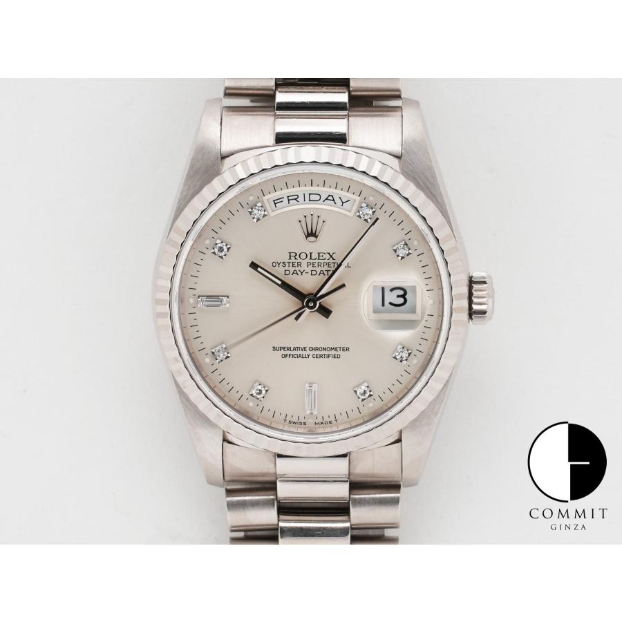 ロレックス デイデイト36 Ref.18239A ホワイトゴールド シルバー文字盤 | デイデイト