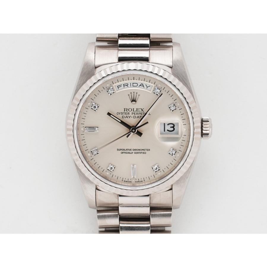 ロレックス デイデイト36 Ref.18239A ホワイトゴールド シルバー文字盤 | デイデイト | 01