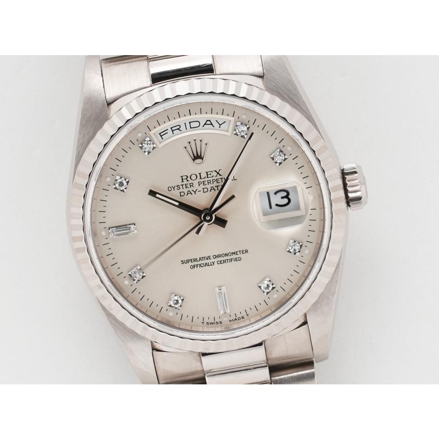 ロレックス デイデイト36 Ref.18239A ホワイトゴールド シルバー文字盤 | デイデイト | 02