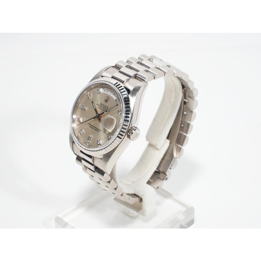 ロレックス デイデイト36 Ref.18239A ホワイトゴールド シルバー文字盤 | デイデイト | 03