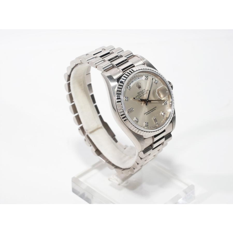 ロレックス デイデイト36 Ref.18239A ホワイトゴールド シルバー文字盤 | デイデイト | 04