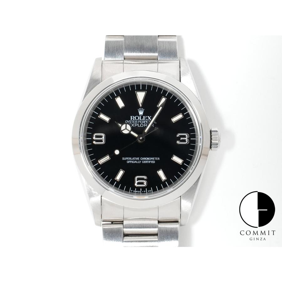 ロレックス エクスプローラーI Ref.14270 ステンレススチール ブラック文字盤 オイスターブレスレット | エクスプローラー（ROLEX）