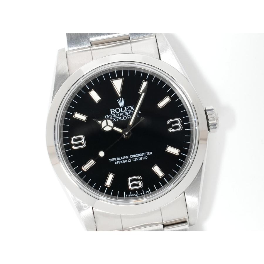 ロレックス エクスプローラーI Ref.14270 ステンレススチール ブラック文字盤 オイスターブレスレット | エクスプローラー（ROLEX） | 02