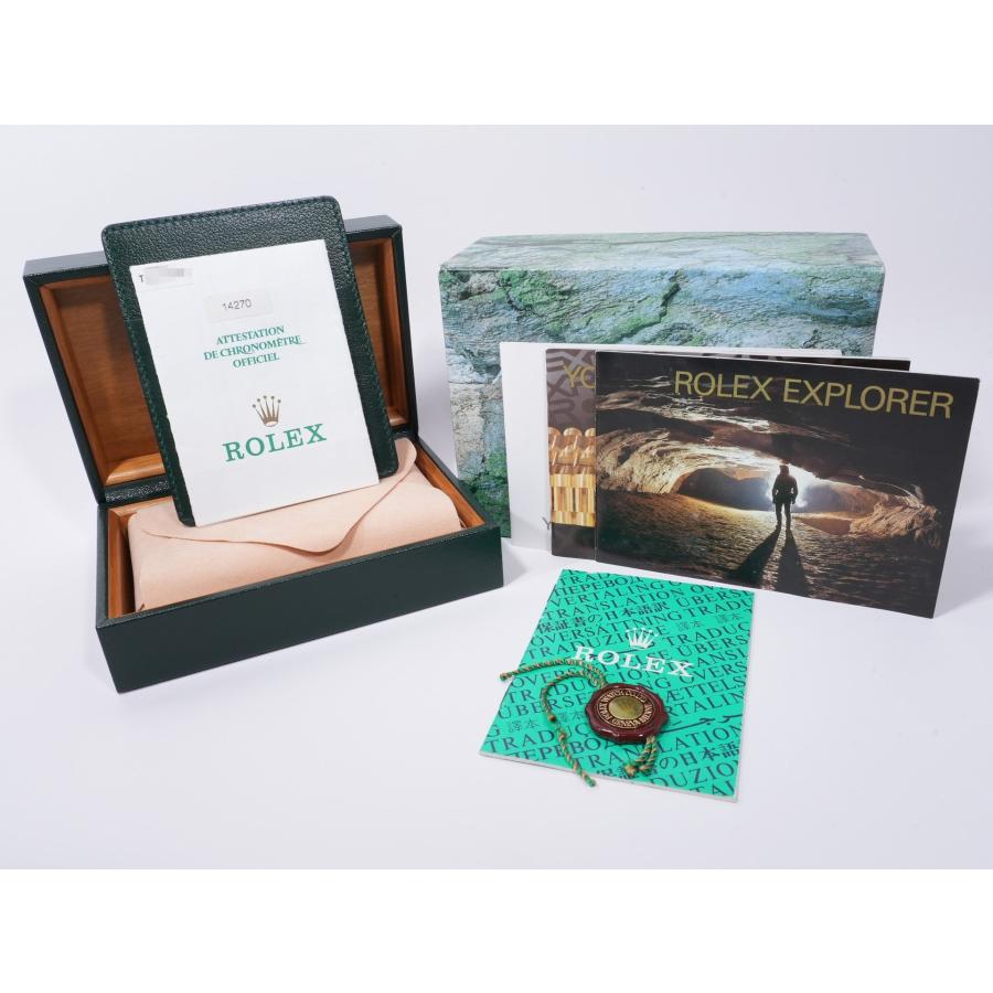 ロレックス エクスプローラーI Ref.14270 SS ブラック文字盤 | エクスプローラー（ROLEX） | 09