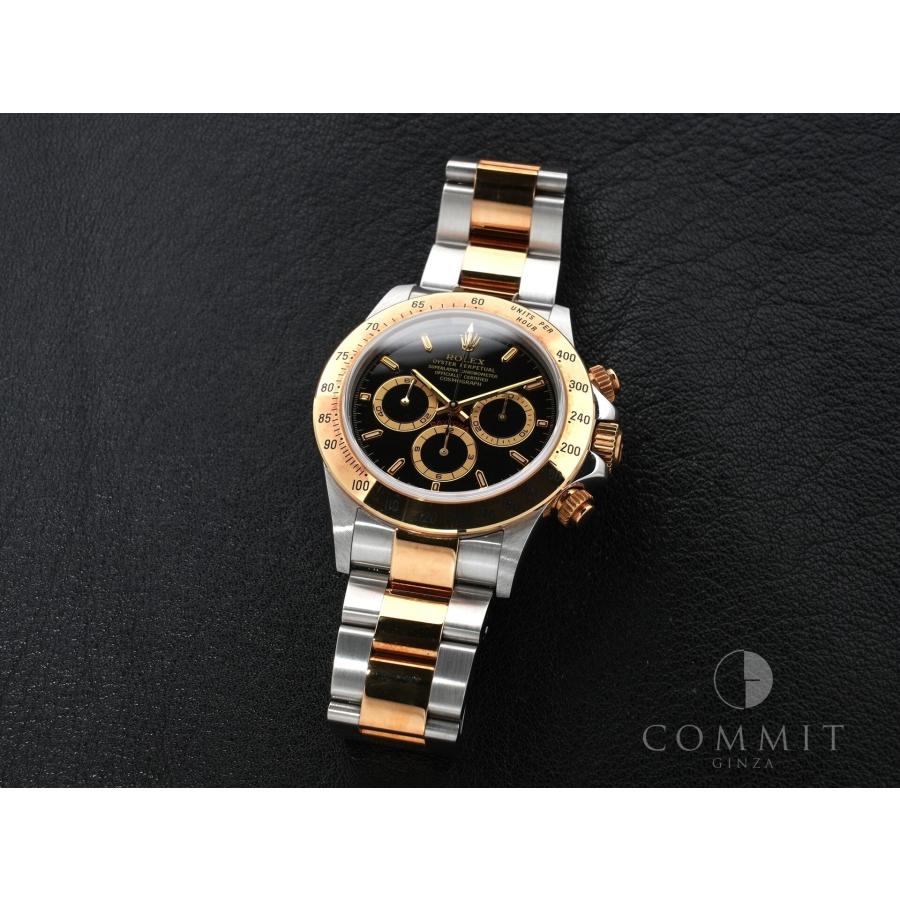 ロレックス デイトナ エルプリメロ Ref.16523 ステンレススチール/イエローゴールド ブラック文字盤 | コスモグラフ デイトナ | 10